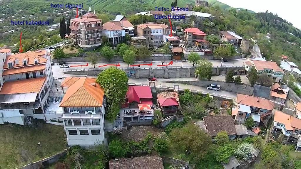 Tsitso & Soso Guesthouse Tsnori Екстер'єр фото